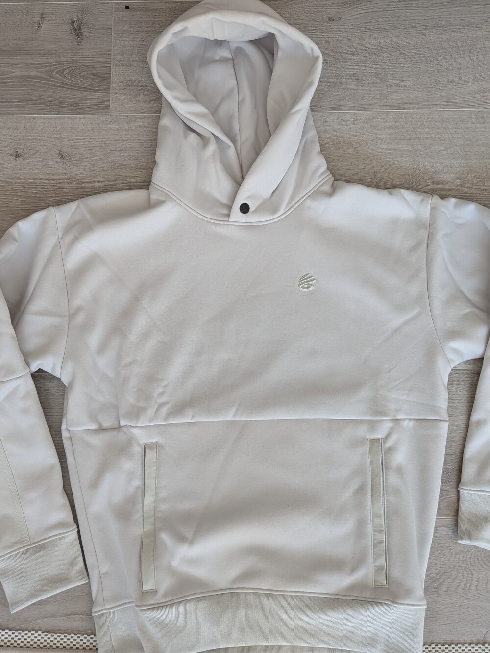NWT Under Armour x Curry Brand DNA hoody clay cream off white